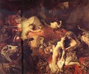 Eugene Delacroix The Death of Sardanapalus Spain oil painting artist